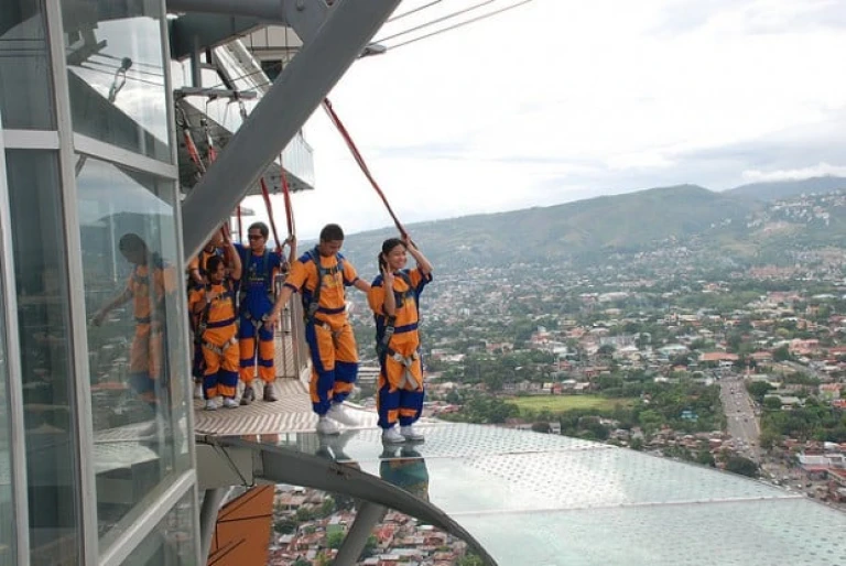 Sky Walk is one of the Cebu adventures to experience