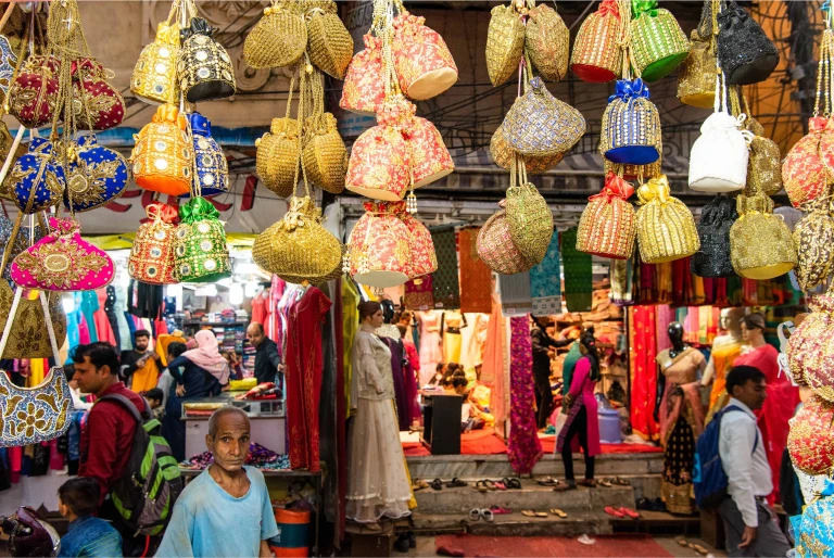 Walking through Bhopal-markets