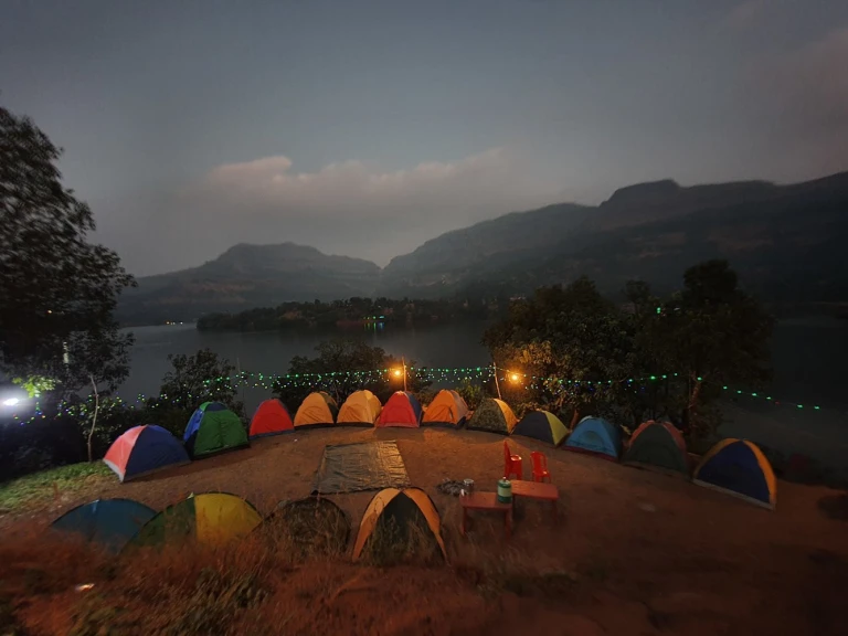 overnight camping area