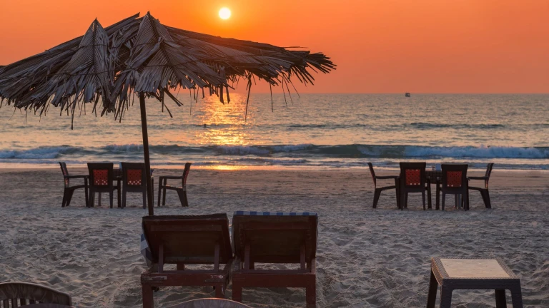 Sunset Beach Party, Goa, India