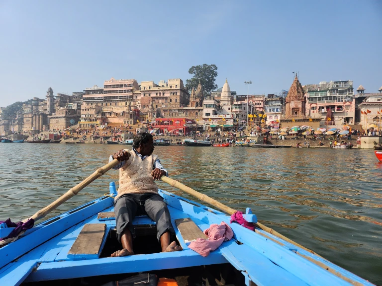 Morning Boat Ride on the Ganges