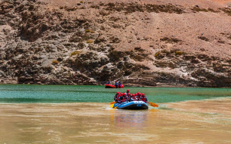 Rafting in Indus River, Ladakh